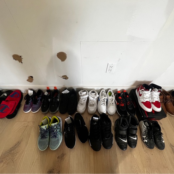 Gently used boys sneakers ranging in size from 4.5-8….4-6$50. 7-8 sizes are $75 - Picture 2 of 4